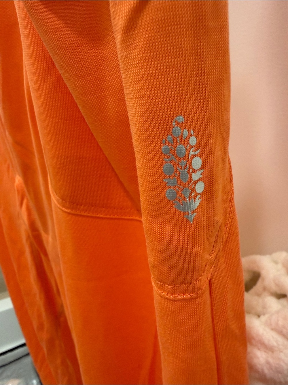 FP Movement by Free People Bright Orange Harem Jogger Pants with Pockets - Picture 3 of 6
